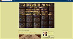 Desktop Screenshot of pierrebouillon.com